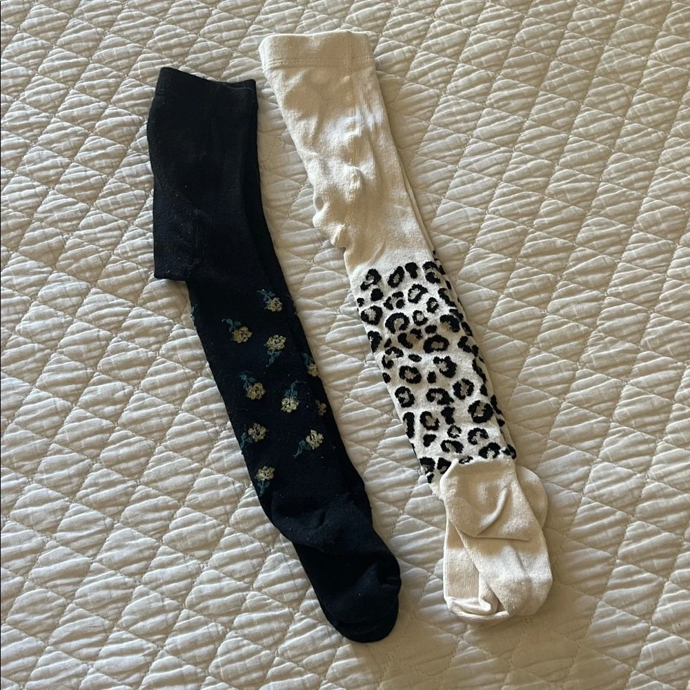 Old Navy Toddler Girl Sweater Tights Set Size 12-24 Months